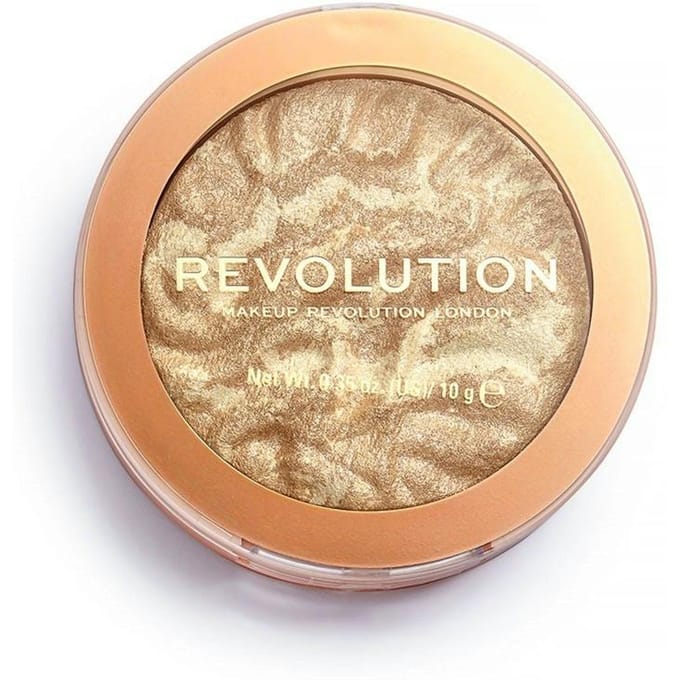 Makeup Revolution - Highlight Re-Loaded - Pudrový rozjasňovač 10 g Raise The Bar -