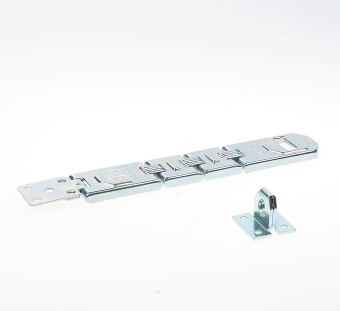 Abus Overval gegalvaniseerd 110/230mm 3 scharnieren (Prijs per stuk)