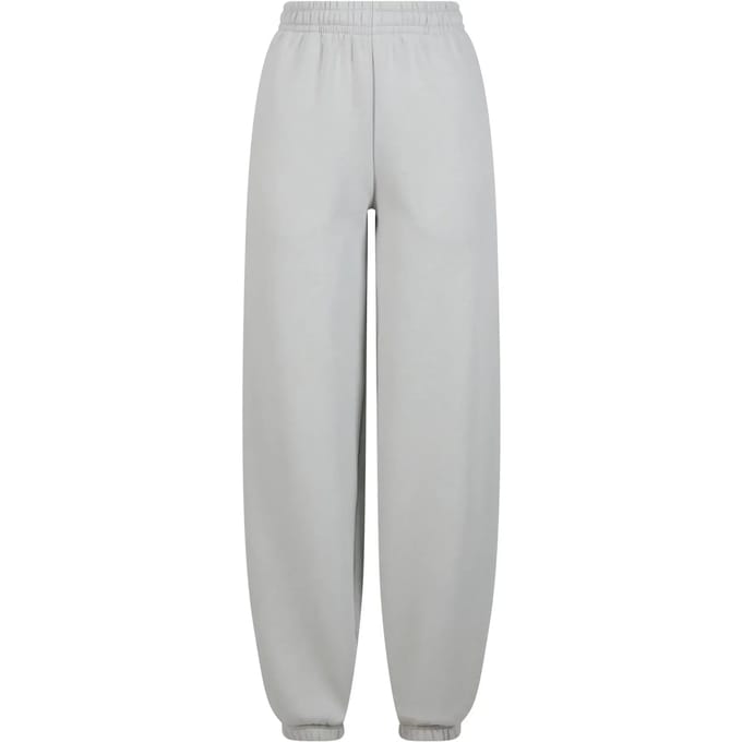 Urban Classics - Fluffy Dames joggingbroek - M - Grijs