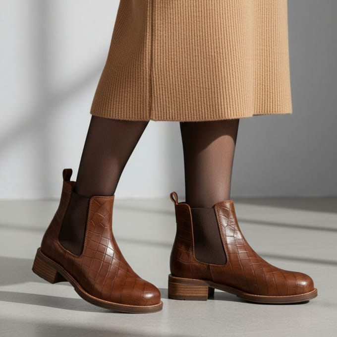 Cellini Cellini Chelsea boots bruin Nubuck