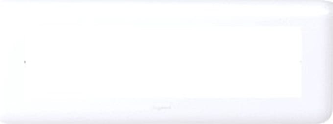 Legrand Mosaic afdekraam 1V horizontaal wit - 078818
