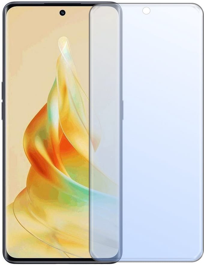 Screenprotector Geschikt voor OPPO Reno 8T 4G - Extra Sterk - Beschermglas - Gehard Glas - Tempered Glass - Screen Protector