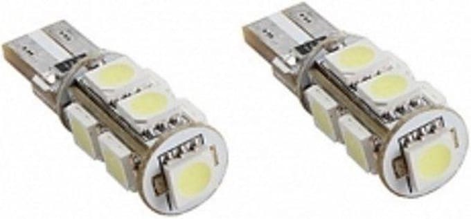 ABC-Led T10 CANBUS 9SMD 5W5 LED lamp - error free - wit - plug and play