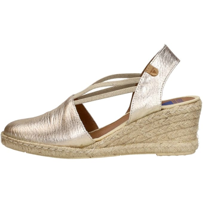 Verbenas Maika Sandalen Touwzool - Goudkleur - Maat 41