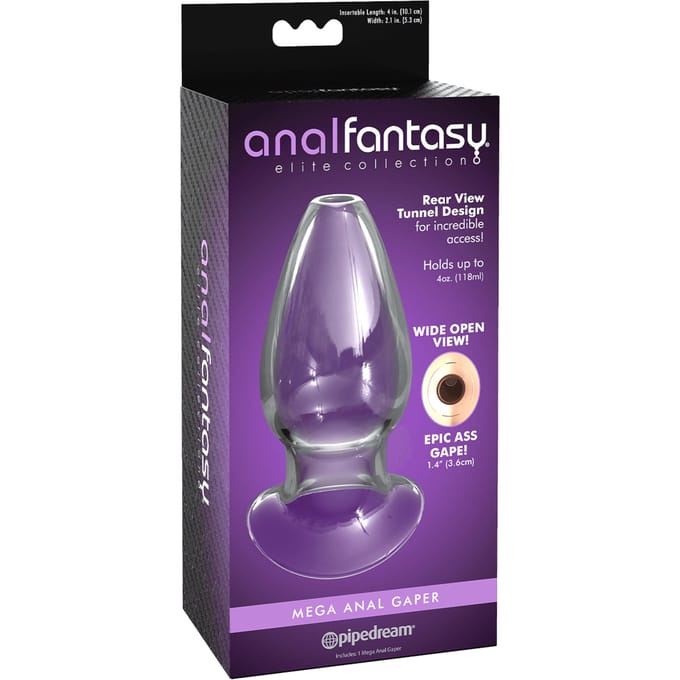 Pipedream - Mega Anal Gaper - Anal Toys Buttplugs Transparant