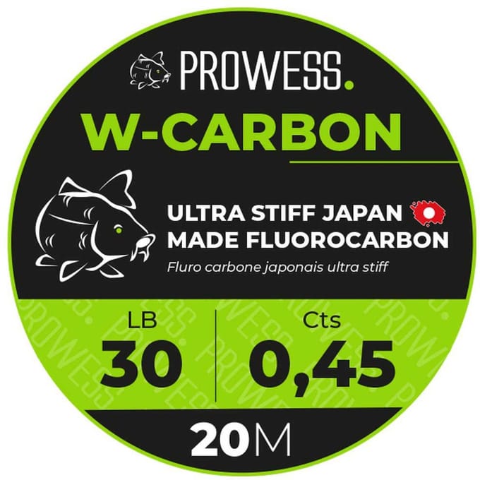 Prowess W-carbon Flurocarbon 20 M Transparant 0.300 mm
