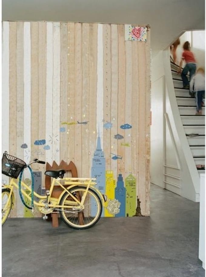 KidsLAB Muursticker City Skyline