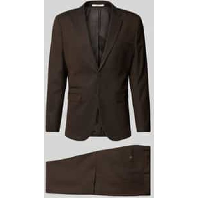 Slim fit pak met wol, model 'NEIL'