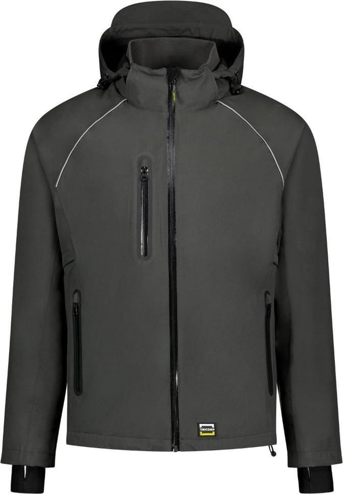 Tricorp Tech Shell 402018 - Mannen - Donker Grijs - 3XL
