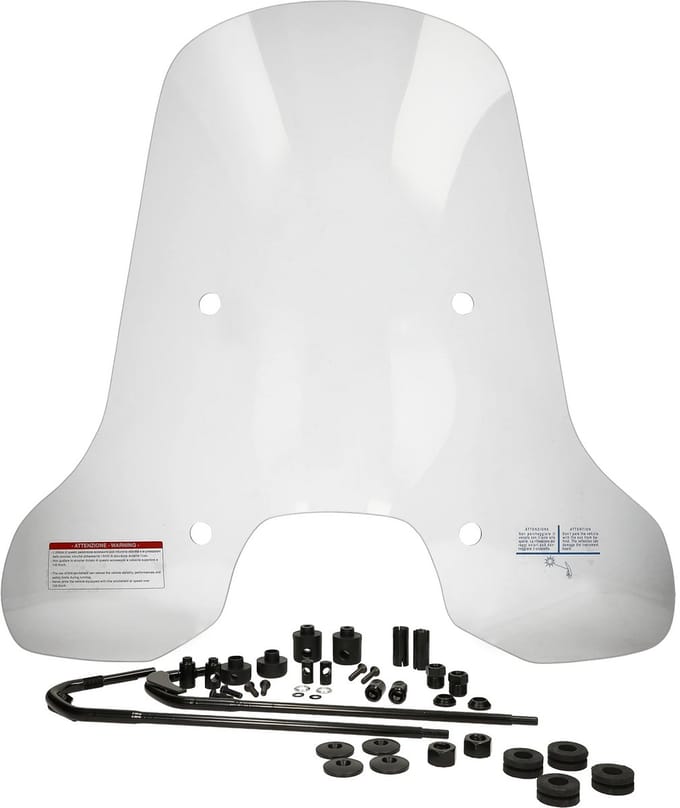 Mezoly Windscherm Vespa Sprint hoog transparant
