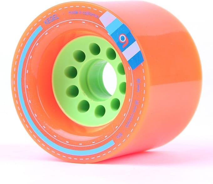 Orangatang Kegel wielen 80mm Orange