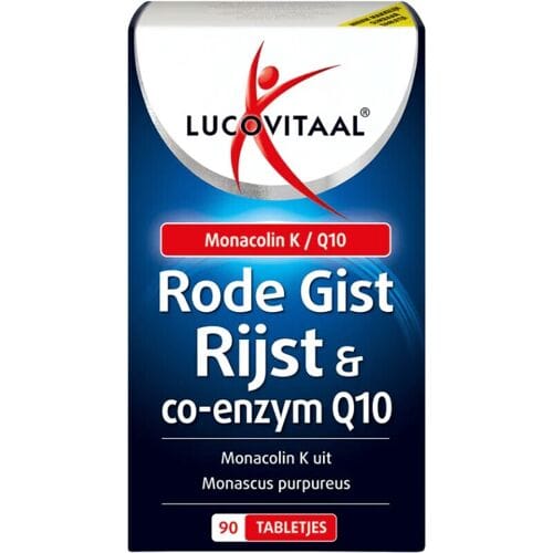 Lucovitaal Rode Gist Rijst & co-enzym Q10 90 tabletjes