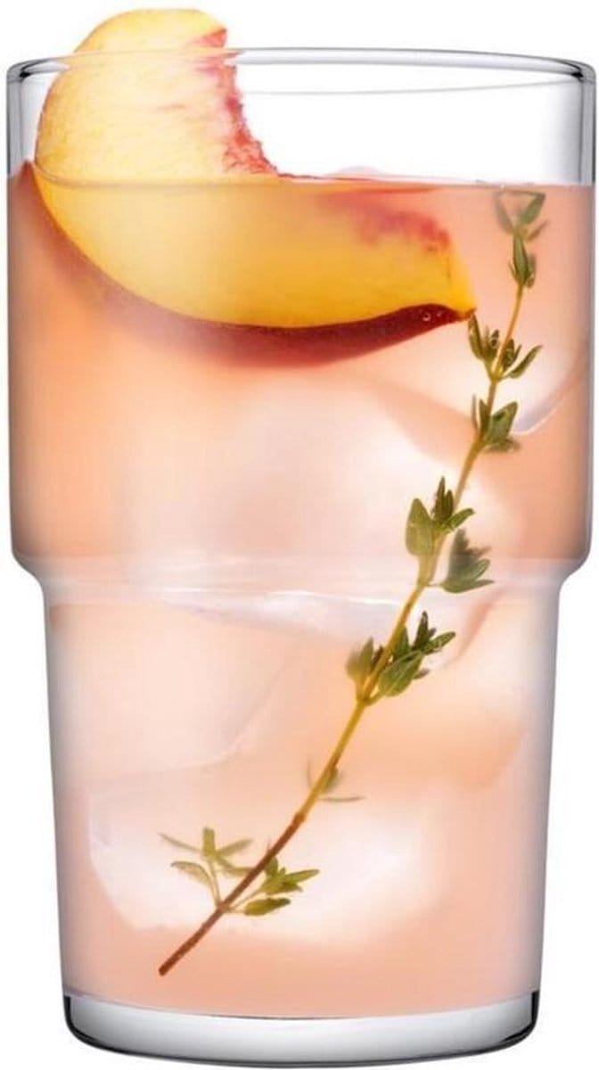 Pasabahce Hill – Waterglazen – Set van 6 – 440 ML