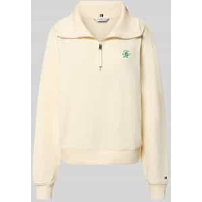 Regular fit sweatshirt van katoenmix