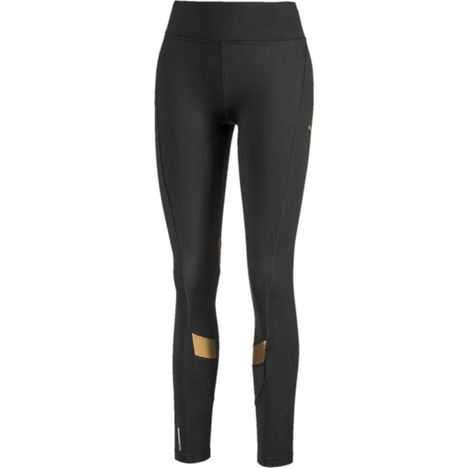 PUMA - Maat S Metal Splash Eclipse Tight Dames Sportlegging - Puma Black