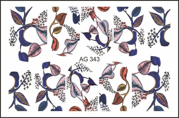 Korneliya Airbrush Waterdecal AG 343