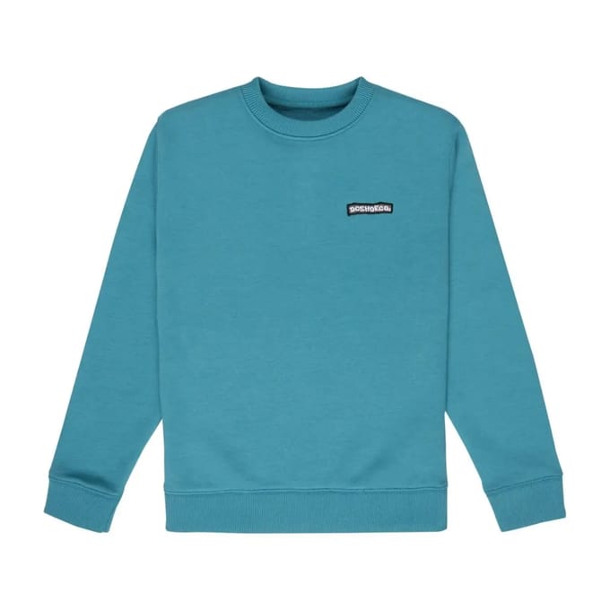 Dc Shoes Patch It Sweatshirt Blauw 16 Years Jongen