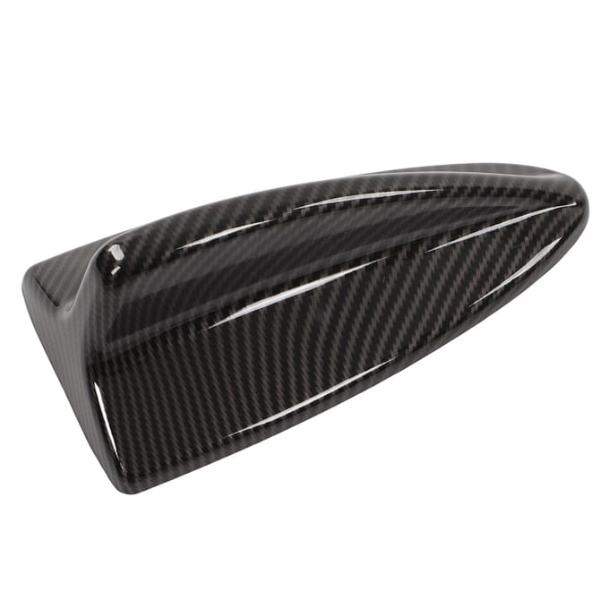 Auto Haaienvin Antenne Cover Dakantenne Basis Vervanging in Koolstofvezelstijl voor 3 Serie E90 black