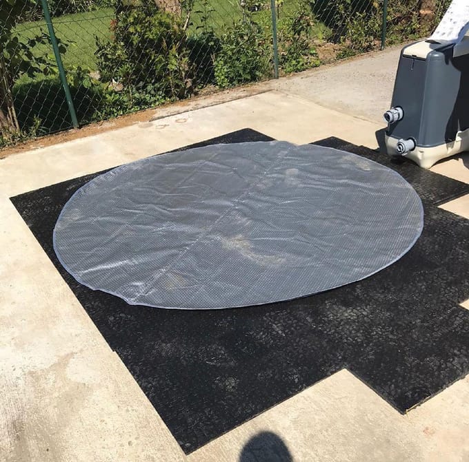 Bera BV Pool Base - Zwembad ondervloer voor jacuzzi - Drainerend & Isolerend