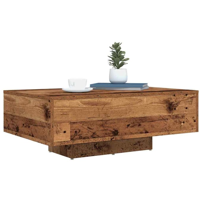 vidaXL - Oud - hout - 85 - x - 55 - x - 31 - cm - Bewerkt - hout