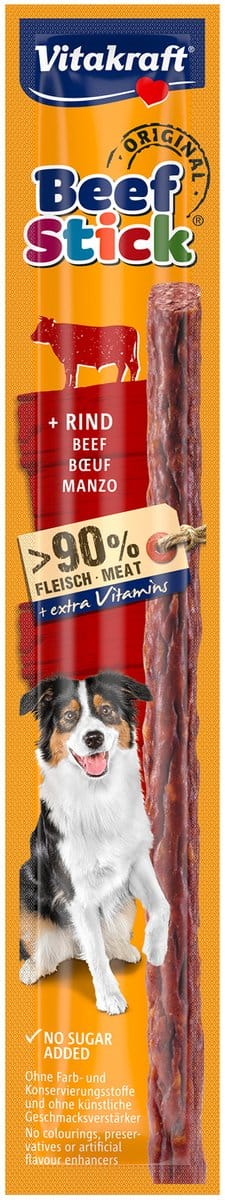 Vitakraft Beef Stick Original Rund - 16 + 5 gratis