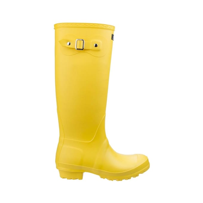 Cotswold Sandringham Buckle-Up Womens Wellington Boots (Geel)