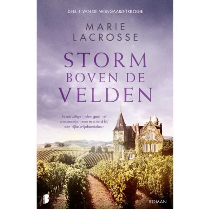 Storm Boven De Velden - Wijngaard - Marie Lacrosse