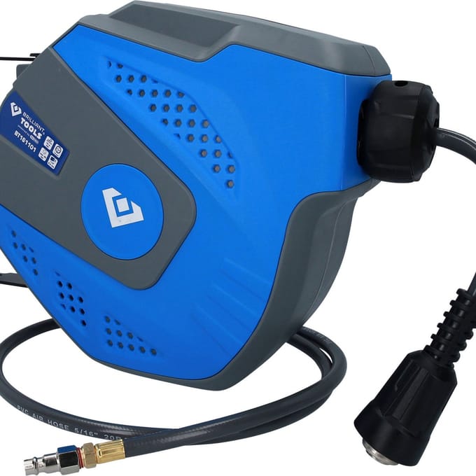 BRILLIANT TOOLS Automatische Persluchtslanghaspel Ø 8 mm x 10 m - BT161101