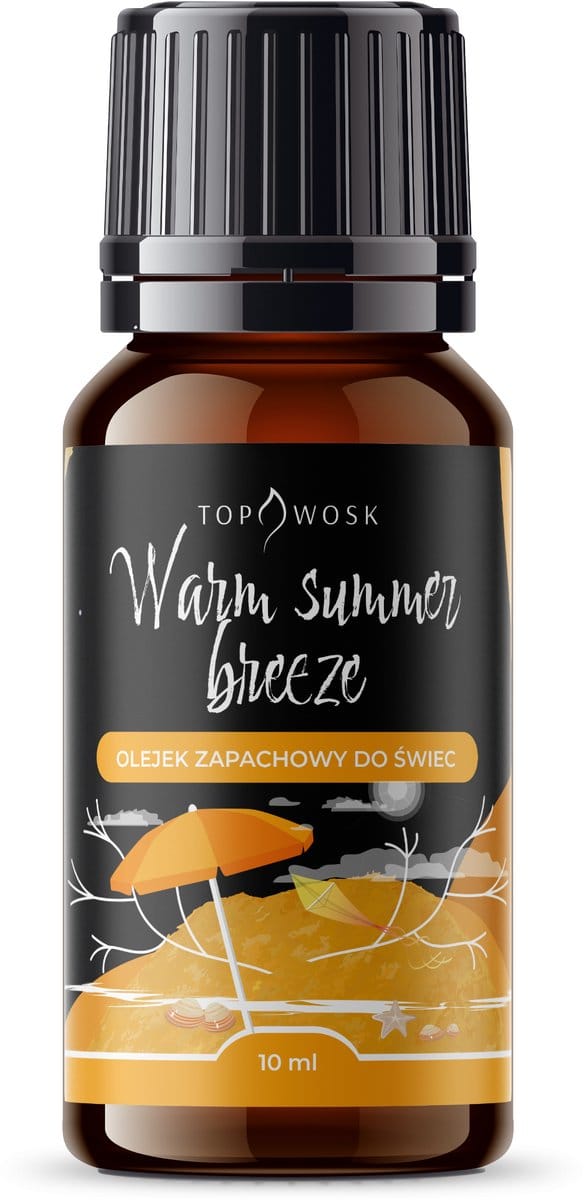 TopWosk - Geurfilter - Warm Zomerbries - Voor Kaarsen - 10 ml