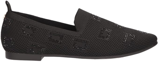 La Strada Loafer Zwart Knitted - Damesschoenen - Maat - 37