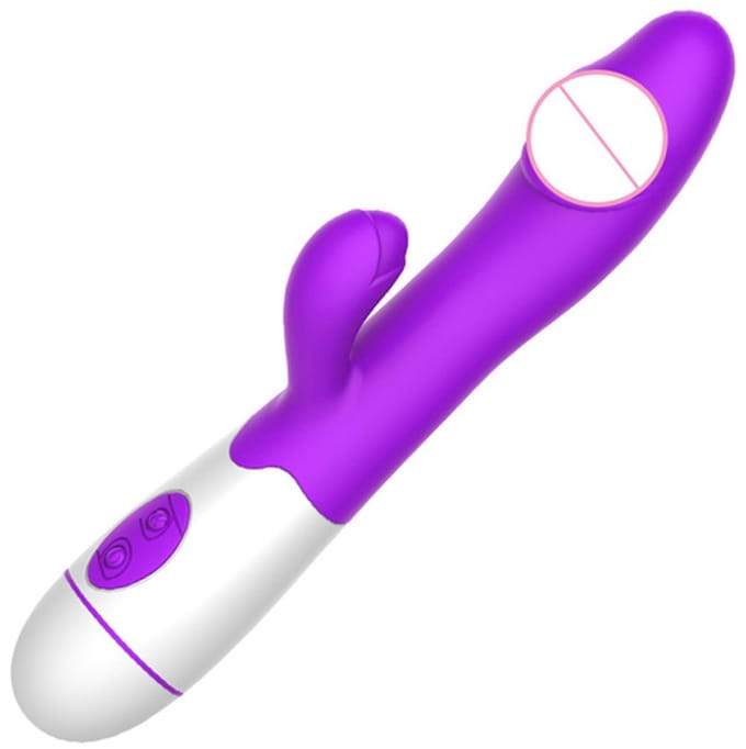 30-Snelheid Vibrator - Konijn Vibrator - USB Opladen - Dubbele Motor G-Spot Vibrator - Vrouwen