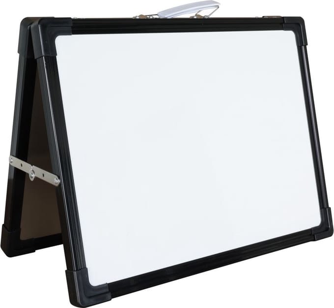 IVOL Portable whiteboard met zwarte rand 30x40 cm