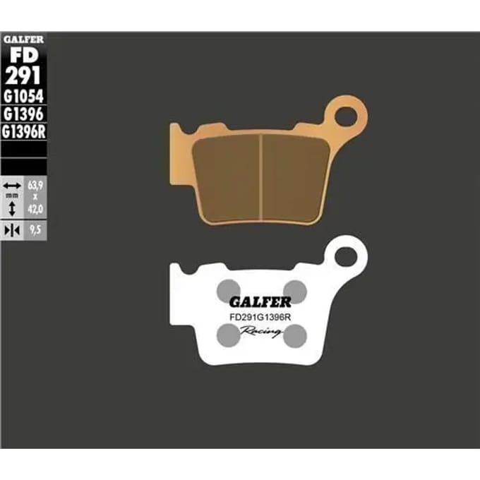 Motorfiets remblokken Galfer G1396R