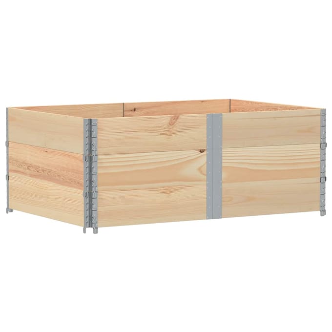 vidaXL - Plantenbak - 150x100 - cm - massief - grenenhout
