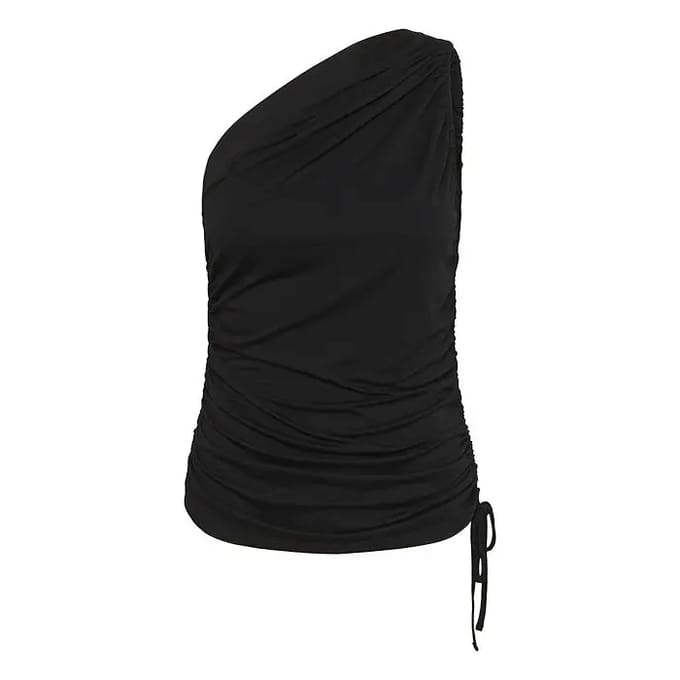 Asymmetrische tanktop voor dames Soaked in Luxury Hanadi
