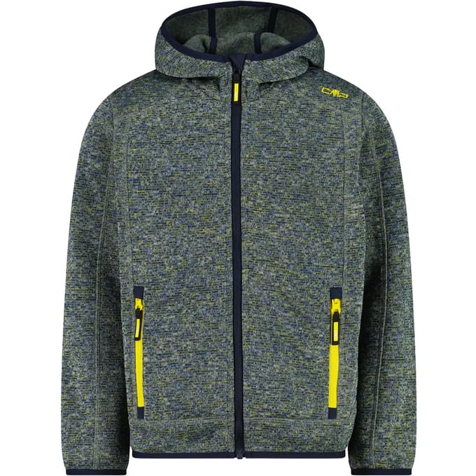 Kinder fleece met capuchon CMP