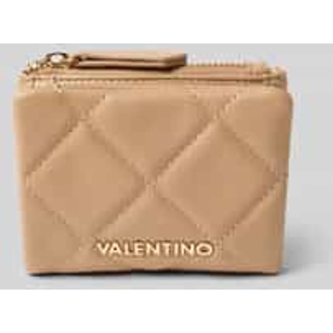 VALENTINO portemonnee Ocarina Wallet Beige Lichtbruin