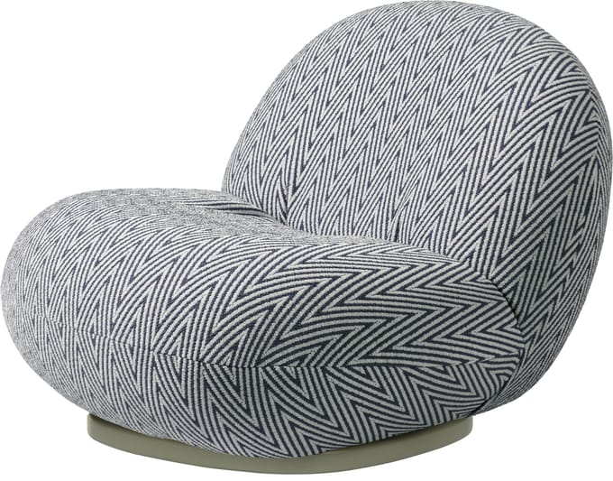 Gubi Pacha Outdoor Lounge Fauteuil - Dedar 035 - zonder armleuning