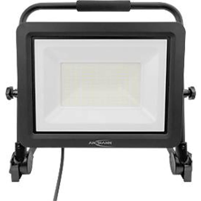 ANSMANN FL150W-AC LED werkschijnwerper, 18.000 lumen, IP65, slagvast, met draaggreep, zwart