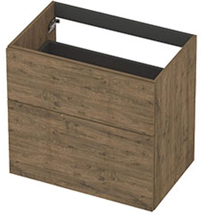 INK - Onderkast 2L A-sym Decor Tbv Grepen - 700x450x650 Mm - Naturel Eiken