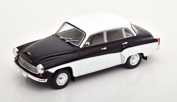 Wartburg 312 1971 Zwart / Wit