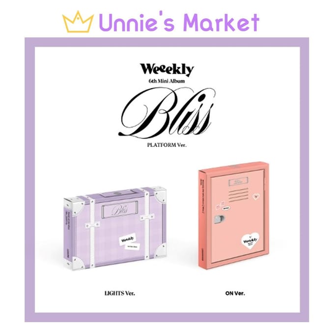 Weeekly - Bliss Platform ver. 6e mini-album Random ver. beige