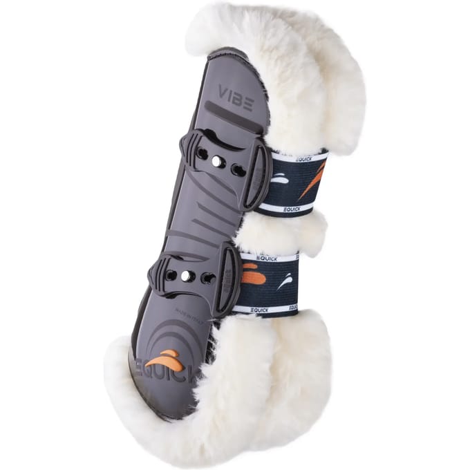Open beenkappen voor paarden eQuick Vibe Fluffy