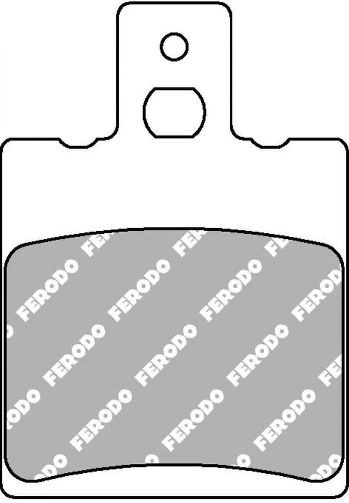 Plaquette de frein Ferodo pour Scooter Beta 150 Eikon 2000 à 2004 AV Neuf