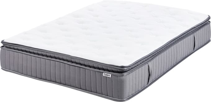 PLEASANT - Pocketveringmatras medium - Wit - 120x200 cm - Pocketveren