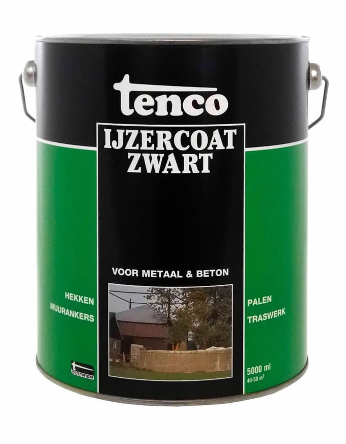 Tenco - IJzercoat - Zwart