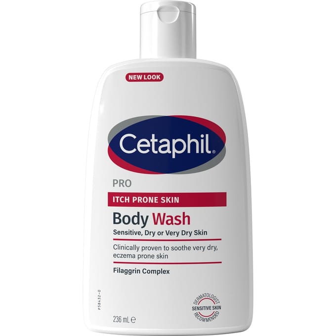 Cetaphil Itch Prone Body Wash 236ml