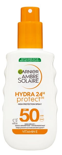 Garnier Ambre Solaire Hydra 24H Protect High Protection Spray SPF50 150 ml