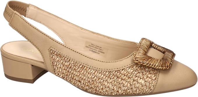 Gabor -Dames - taupe - pumps & hakschoenen - maat 39