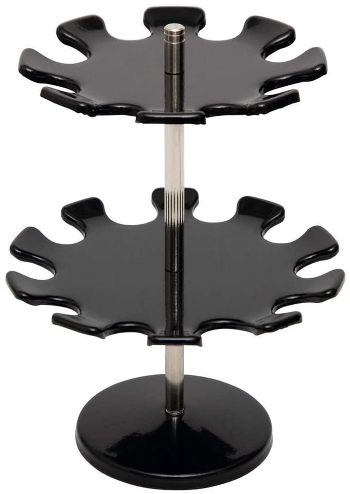 MAUL Stempelhanger metaal 14 x 14 x 18.5 cm zwart